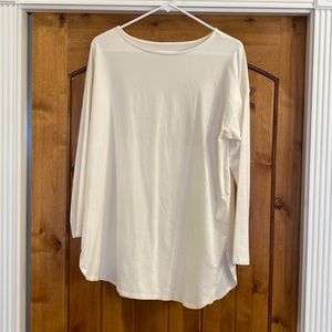 J.Jill Luxe Supima Tunic Sz M 55% Supima Cotton, 39% Modal Rayon, 6% Spandex